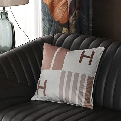 Συνδυασμοί 45*45cm χρώματος κάλυψης μαξιλαριών γραφείων δωματίων χρυσή κάλυψη μαξιλαριών κλινοστρωμνής βελούδου