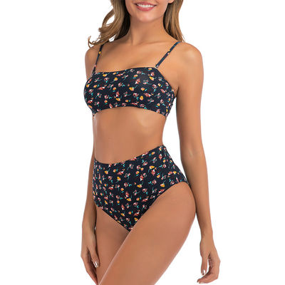 Φιλικό μπικίνι αναπνεύσιμο βιώσιμο Backless Swimmwear μαγιό πολυεστέρα τριγώνων Eco