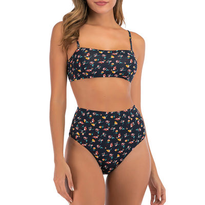 Φιλικό μπικίνι αναπνεύσιμο βιώσιμο Backless Swimmwear μαγιό πολυεστέρα τριγώνων Eco