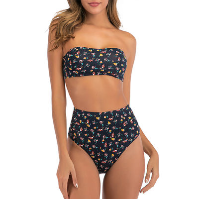 Φιλικό μπικίνι αναπνεύσιμο βιώσιμο Backless Swimmwear μαγιό πολυεστέρα τριγώνων Eco