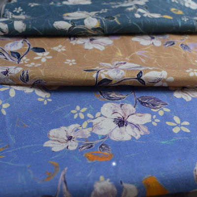 Αναπνεύσιμο πλέκοντας Viscose Viscose υφάσματος 100% τεχνητής μέταξας κλωστοϋφαντουργικό προϊόν υφάσματος τυπωμένων υλών