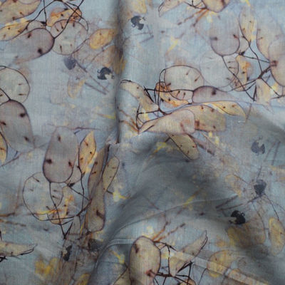Twill Viscose ύφασμα Challis τεχνητής μέταξας χρωστικών ουσιών δεσμών Floral ψηφιακό που τυπώνεται που σημαίνει
