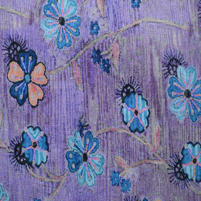 55% Viscose 45% Ramie ψηφιακό ύφασμα βαμβακιού φορεμάτων εκτύπωσης