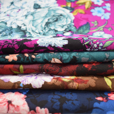 Όμορφη Viscose 45S*45S σαφής ψηφιακή εκτύπωση υφάσματος τεχνητής μέταξας