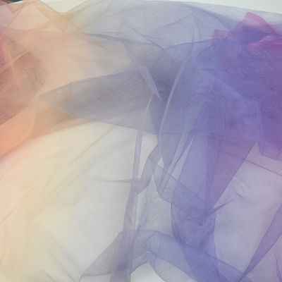 100% το νάυλον Tulle κυλά το μαλακό ύφασμα πλέγματος μαργαριταριών υφάσματος του Tulle