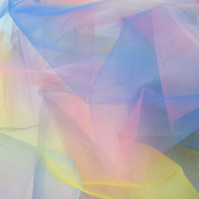 Ο σαφής μαλακός νάυλον γάμος του Tulle ακτινοβολεί νυφικό ύφασμα του Tulle παραίσθησης