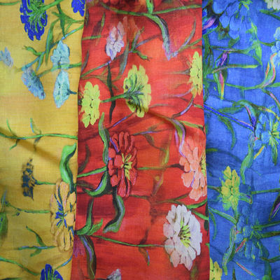 Υφαμένο Twill μαλακό Viscose 20% Tencel 70% τεχνητής μέταξας υφάσματος 10% του Tulle μίγμα