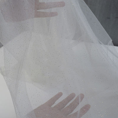 100% νάυλον μαλακή στρέβλωση υφάσματος του Tulle που πλέκεται για τα νυφικά γαμήλια φορέματα