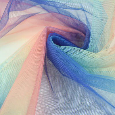 Μαλακά υφάσματα υφάσματος 100% PolyesterTextile του Tulle παραίσθησης τεντωμάτων